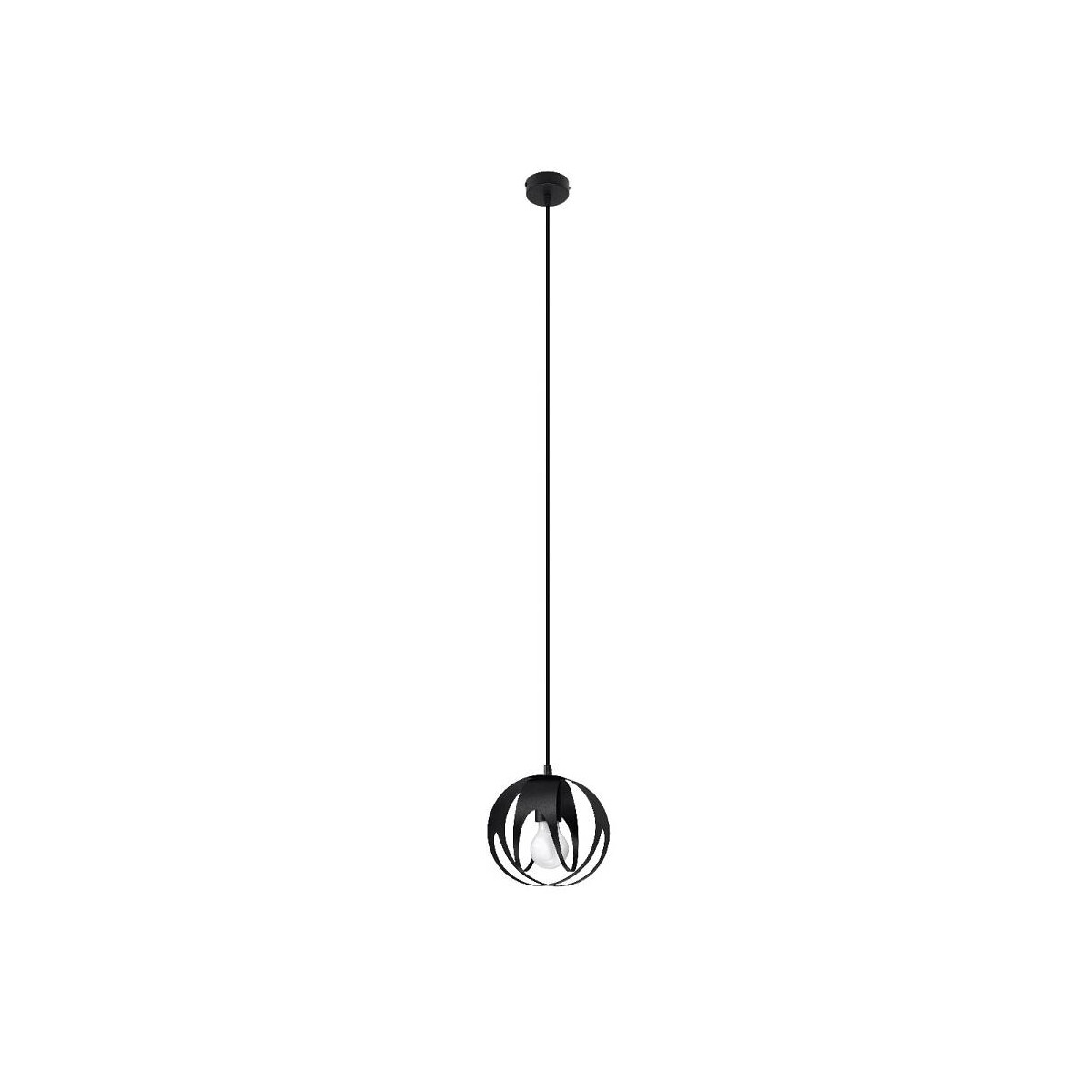 Sollux SL.1087 Pendelleuchte TULOS 1 schwarz