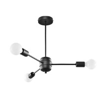 Sollux SL.1021 Kronleuchter LANGO 3 schw gallery