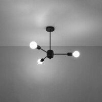 Sollux SL.1021 Kronleuchter LANGO 3 schwarz 3