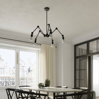 Sollux SL.0612 Kronleuchter STARK 5 schwarz 7