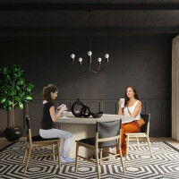 Sollux SL.0856 Kronleuchter PICCOLO 3 schwarz 7