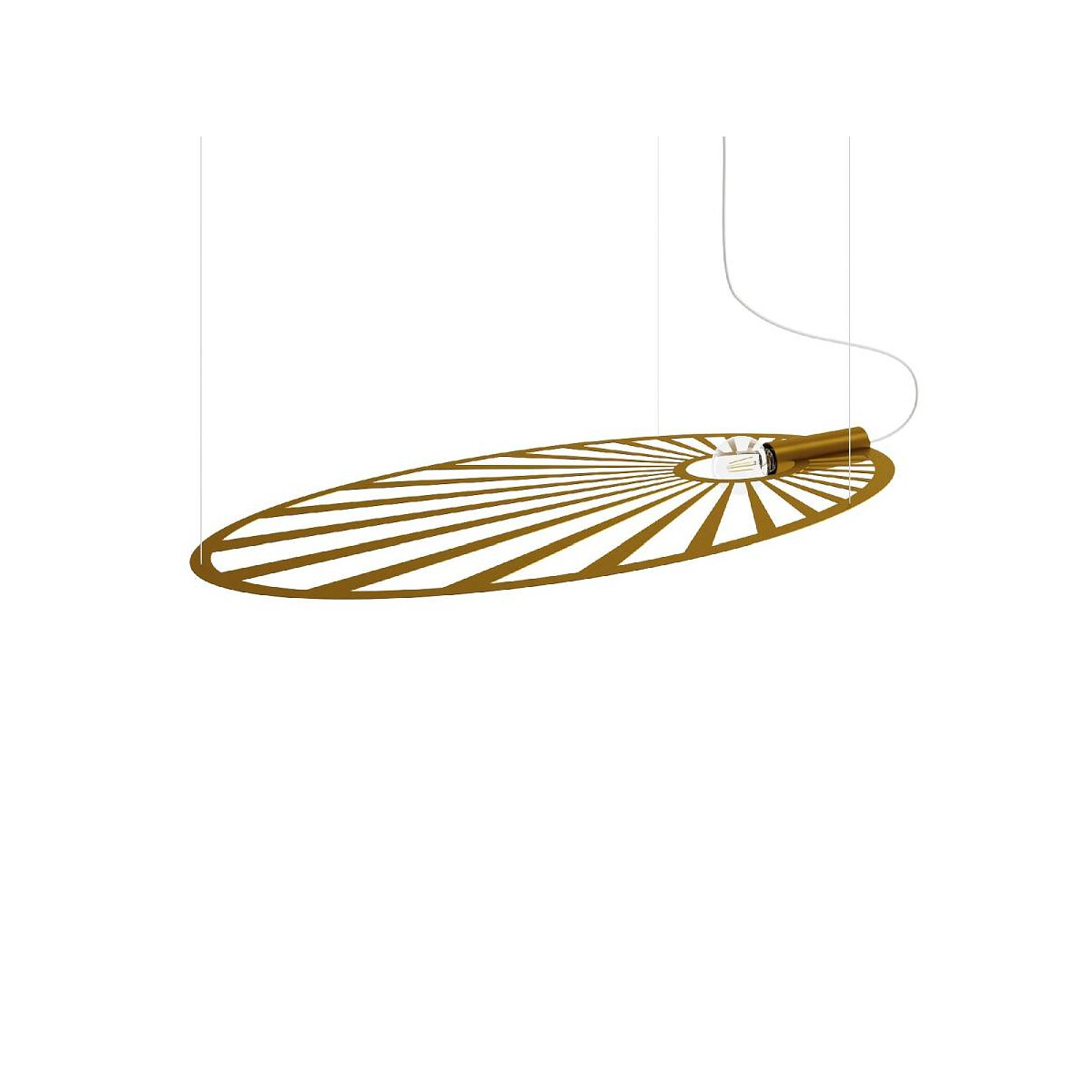 Sollux TH.001ZL Pendelleuchte LEHDET golden