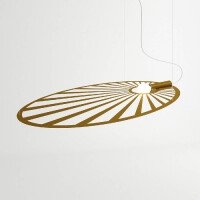 Sollux TH.001ZL Pendelleuchte LEHDET golden 2