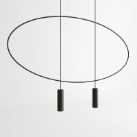 Sollux TH.017CZ Pendelleuchte HOLAR 2 schwarz 2