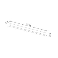 Sollux TH.078 Deckenleuchte PINNE 117 schwarz 4