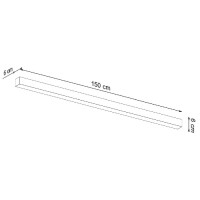 Sollux TH.097 Deckenleuchte PINNE 150 grau 4