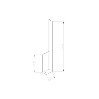 Sollux TH.186 Wandleuchte LAHTI S schwarz 4000K 7