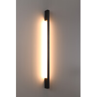 Sollux TH.201 Wandleuchte SAPPO M schwarz 3000K 3