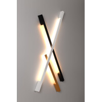 Sollux TH.201 Wandleuchte SAPPO M schwarz 3000K 6