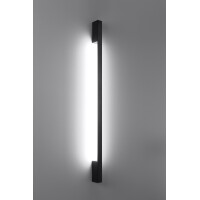Sollux TH.204 Wandleuchte SAPPO M schwarz 4000K 3