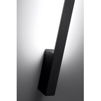 Sollux TH.204 Wandleuchte SAPPO M schwarz 4000K 5