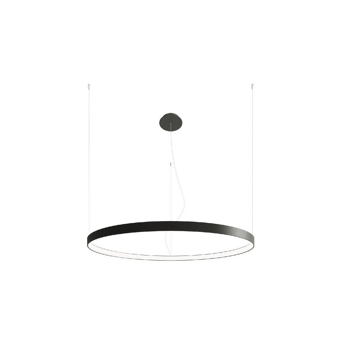 Sollux TH.112 Kronleuchter RIO 110 schwarz 4000K