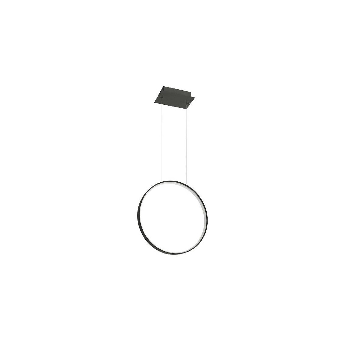 Sollux TH.114 Pendelleuchte RIO 55 schwarz 3000K