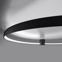 Sollux TH.132 Deckenleuchte RIO 78 schwarz 4000K 3
