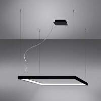 Sollux TH.151 Kronleuchter NELYA M schwarz 4000K 3