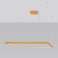 Sollux TH.155 Kronleuchter NELYA L golden 3000K 2