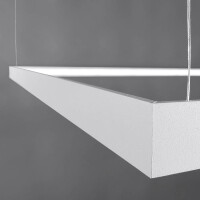 Sollux TH.156 Kronleuchter NELYA L weiß 4000K 5
