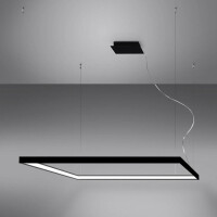Sollux TH.157 Kronleuchter NELYA L schwarz 4000K 3