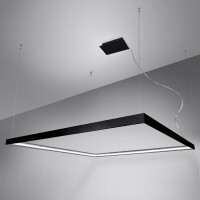 Sollux TH.157 Kronleuchter NELYA L schwarz 4000K 4
