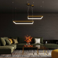 Sollux TH.158 Kronleuchter NELYA L golden 4000K 7