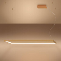 Sollux TH.167 Kronleuchter TUULA L golden 3000K 3