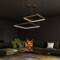 Sollux TH.167 Kronleuchter TUULA L golden 3000K 8