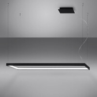 Sollux TH.169 Kronleuchter TUULA L schwarz 4000K 3