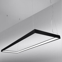 Sollux TH.169 Kronleuchter TUULA L schwarz 4000K 4