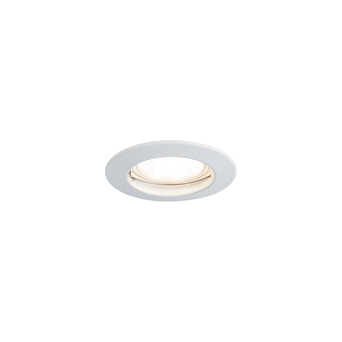 Premium LED Einbauleuchte IP44 rund 79mm GU10 max. 50W 230V dimmbar Weiß