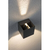 Special Line LED Außenwandleuchte Cybo IP65 eckig 80x8