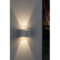 Special Line LED Außenwandleuchte Cybo IP65 eckig 80x8