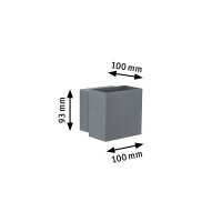 Special Line LED Außenwandleuchte Cybo IP65 eckig 100x