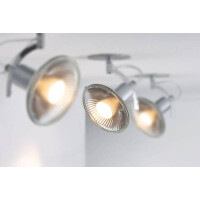 Standard 230V LED Reflektor QPAR111 GU10 350lm 4W 2700K Alu 