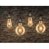 1879 Filament 230V LED Kolben Rustika E27 480lm 6W 1700K dim