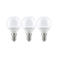 Standard 230V LED Tropfen E14 3er-Pack 3x470lm 3x5,5W 2700K 