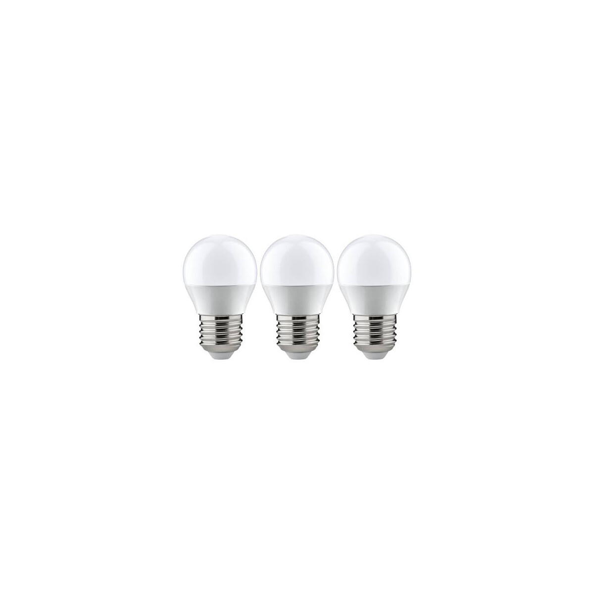 Standard 230V LED Tropfen E27 3er-Pack 3x470lm 3x5,5W 2700K Opal
