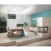 Filament 230V LED Birne E27 250lm 3W 2700K Matt 4